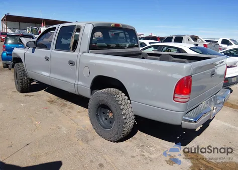 2000 Dodge Dakota Slt/Sport z USA, uszkodzony, nr VIN 1B7GL2AN7YS688722